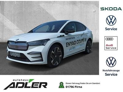 Używany Skoda Enyaq iV RS 219 kW (299 KM) 2022 Biały SUV