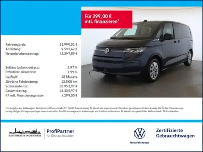 Gebraucht VW Multivan Life 150 PS (110 kW) 2025 Blau Van / Kleinbus
