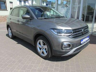 Gebraucht VW T-Cross Style 110 PS (80 kW) 2021 Limestone grey metal SUV