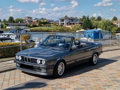 Gebraucht BMW 320 Cabriolet Shadowline 129 PS (94 kW) 1990 Grau Cabrio
