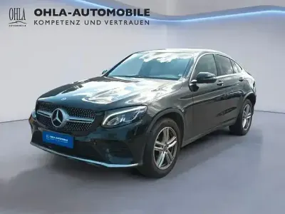 Gebraucht Mercedes GLC220 AMG line 170 PS (125 kW) 2018 Obsidianschwarz  metalliclack SUV