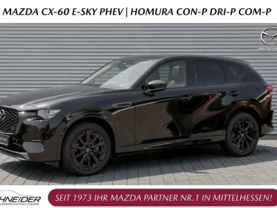 Second-hand Mazda CX-60 Homura-Line 327 CP (240 kW) 2022 Negru SUV