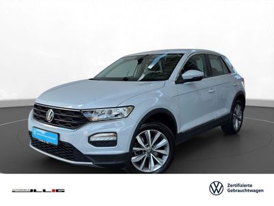 Gebraucht VW T-Roc Style 150 PS (110 kW) 2021 Whitesilver (silber) SUV