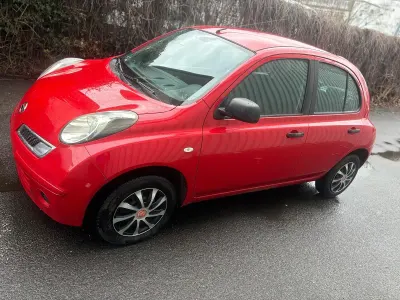 Usata Nissan Micra 68 CV (50 kW) 2010 Rosso Utilitaria