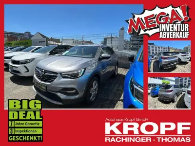 Gebraucht Opel Grandland X 200 PS (147 kW) 2020 Kontrast grau/quarz silber SUV