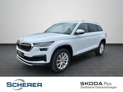 Gebraucht Skoda Kodiaq Style 200 PS (147 kW) 2022 Moonweiß perleffekt SUV