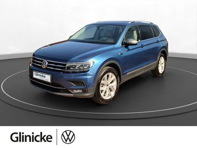 Blau Gebraucht 2021 VW Tiguan Highline SUV | 30.480 € (Etwas zu teuer)