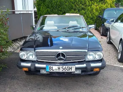 Brugt Mercedes 560 230 HK (169 kW) 1987 Sort Cabriolet