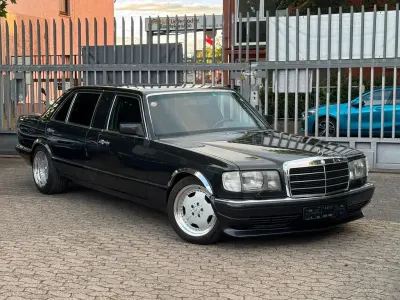 Gebraucht Mercedes S560 AMG 1991 Schwarz Limousine