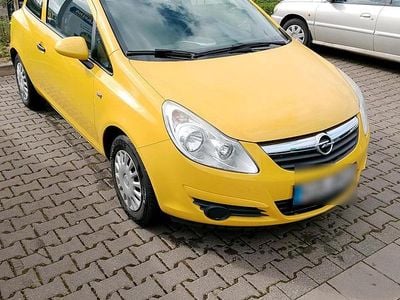 Gebraucht Opel Corsa 60 PS (44 kW) 2009 Gelb Kleinwagen
