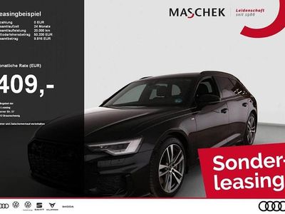 Mythosschwarz metallic Gebraucht 2025 Audi A6 S-Line Kombi | 49.540 € (Superpreis)