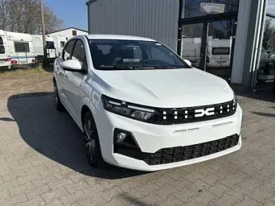 Nouă Dacia Sandero Expression 122 CP (89 kW) 2026 Alb Berlinǎ