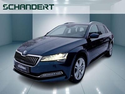 Lavablau metallic Gebraucht 2022 Skoda Superb Style Kombi | 28.950 € (Fairer Preis)