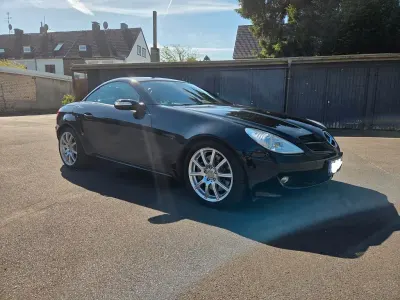 Gebraucht Mercedes SLK350 272 PS (200 kW) 2004 Schwarz Cabrio