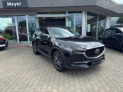 Gebraucht Mazda CX-5 Sports-Line 184 PS (135 kW) 2018 Onyxschwarz metallic (metallic) SUV