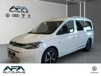 Neu VW Caddy Maxi Style 122 PS (89 kW) 2025 Weiß Van / Kleinbus
