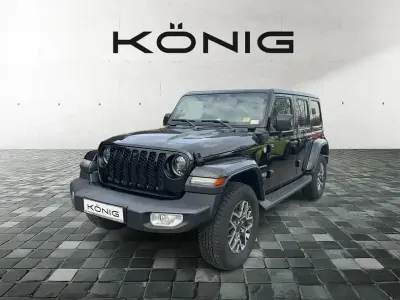 Gebraucht Jeep Wrangler Unlimited Sahara 272 PS (200 kW) 2022 Schwarz SUV