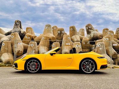 Gebraucht Porsche 911 Carrera 4S Cabriolet 450 PS (330 kW) 2019 Gelb Cabrio