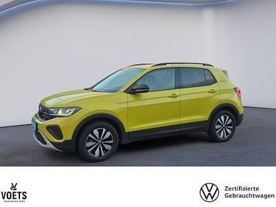 Gebraucht VW T-Cross Goal 95 PS (69 kW) 2025 Gelb SUV