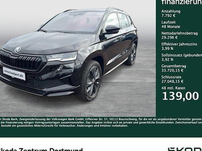 Usata Skoda Karoq SportLine 190 CV (139 kW) 2025 Nero SUV