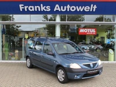 Gebraucht Dacia Logan MCV Lauréate 105 PS (77 kW) 2008 Blau metallic Kombi
