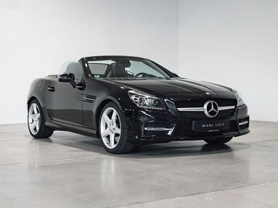Gebraucht Mercedes SLK200 AMG 184 PS (135 kW) 2015 Obsidianschwarz Cabrio