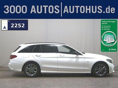 Gebraucht Mercedes C220 AMG line 194 PS (142 kW) 2020 Weiss Limousine