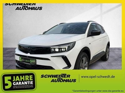 Gebraucht Opel Grandland X GS Line 131 PS (96 kW) 2024 Lack weiss banquise/deckende l SUV