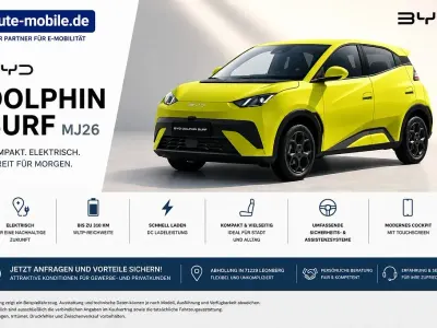 Neu BYD Dolphin Surf Comfort 114 kW (156 PS) 2026 Grün Kleinwagen