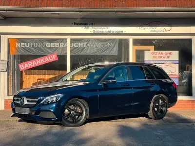 Gebraucht Mercedes C200 136 PS (100 kW) 2017 Blau Kombi