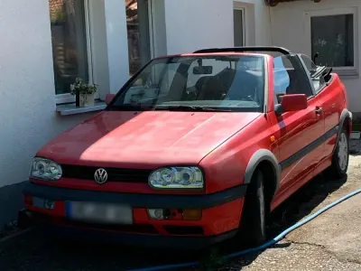 Gebraucht VW Golf Cabriolet 75 PS (55 kW) 1994 Rot Cabrio