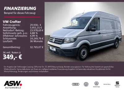Używany VW Crafter 140 KM (102 kW) 2022 Srebrny Van