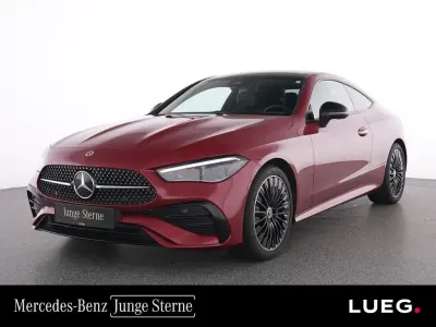 Brugt Mercedes CLE200 AMG 204 HK (150 kW) 2024 Rød Coupe