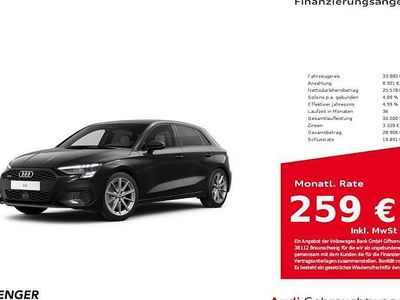 Usata Audi A3 Advanced 200 CV (147 kW) 2023 Nero Berlina