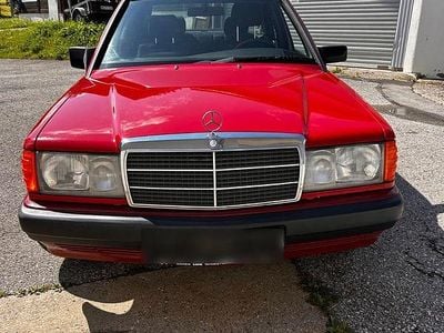 Usata Mercedes 190 109 CV (80 kW) 1992 Rosso Berlina