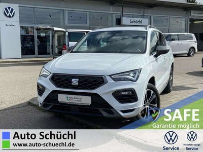 gebraucht Seat Ateca 2.0 TDI DSG FR-LINE GARANTIE+NAVI-PRO+LED+AHK+VIRTUAL-COCKPIT+PARKASSIST+FULL-LINK+SHZ+DAB+LANE-ASSIST+KAMERA+ACC+KEYLESS