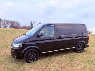 Usata VW T5 Highline 204 CV (150 kW) 2013 Nero Furgone