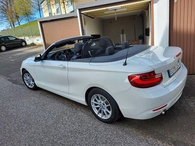 Gebraucht BMW 218 136 PS (100 kW) 2016 Weiß Cabrio