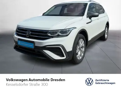 Gebraucht VW Tiguan Allspace Life 200 PS (147 kW) 2022 Pure white SUV