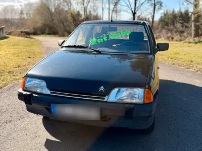 Gebraucht Citroën AX 54 PS (39 kW) 1989 Schwarz Kleinwagen