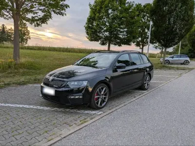 Gebraucht Skoda Octavia RS 184 PS (135 kW) 2014 Schwarz Kombi