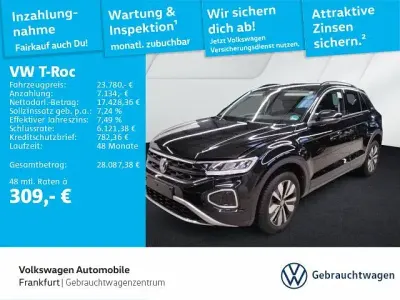 Usata VW T-Roc Goal 116 CV (85 kW) 2025 Nero SUV