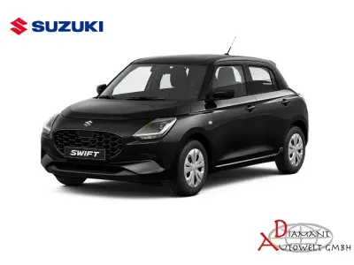 Begagnad Suzuki Swift Club 83 HK (61 kW) 2025 Svart Halvkombi