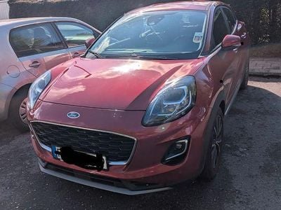 Begagnad Ford Puma Titanium 125 HK (91 kW) 2020 Röd SUV