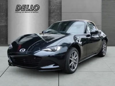 Neu Mazda MX5 Kazari 132 PS (97 kW) 2026 Schwarz Cabrio