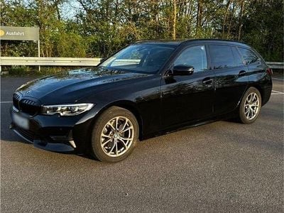 Usata BMW 320 Sport Line 190 CV (139 kW) 2022 Nero Station wagon