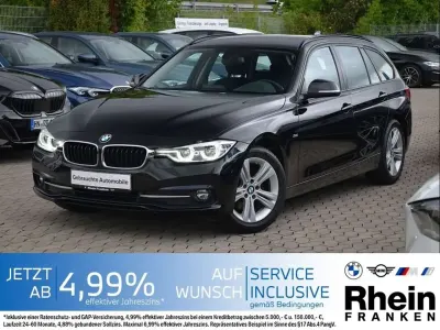 Brugt BMW 318 Sport Line 150 HK (110 kW) 2018 Sort Sedan