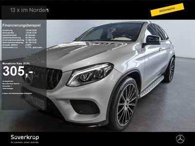 Gebraucht Mercedes GLE450 AMG AMG 367 PS (269 kW) 2016 Iridiumsilber (metallic) Coupé