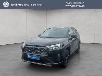 Gebraucht Toyota RAV4 Hybrid Plus 222 PS (163 kW) 2021 Tiefschwarz mica metallic SUV