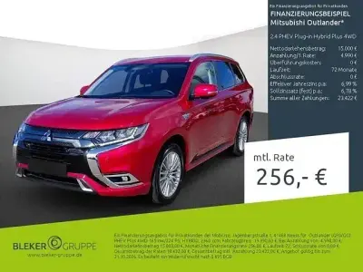 Gebraucht Mitsubishi Outlander P-HEV Plus 224 PS (164 kW) 2020 Rot SUV